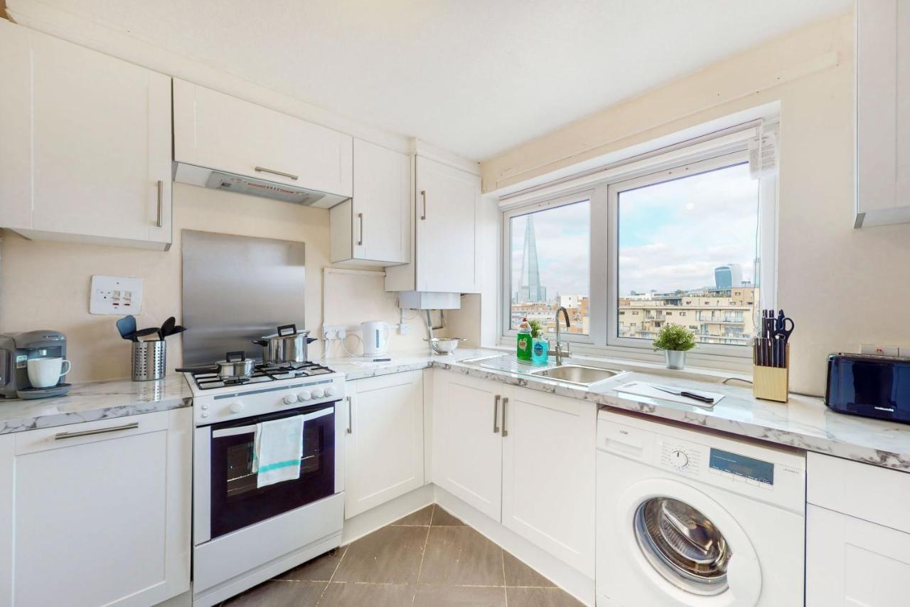 Apartment Near To Tower Bridge With Free Parking & View Of The Shard 런던 외부 사진